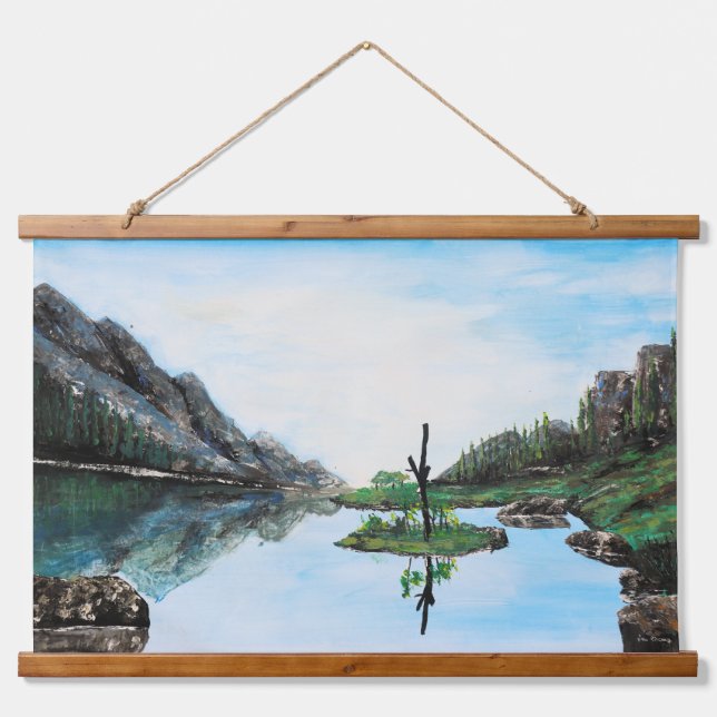 Original Landscape Hanging Tapestry (Front)