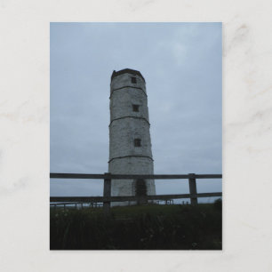 Original Lighthouse at Flamborough Postcard