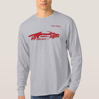 Original Lone Wolf T-Shirt in Grey and Red