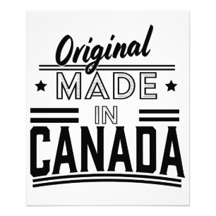 Original Made in Canada logo Photo Print