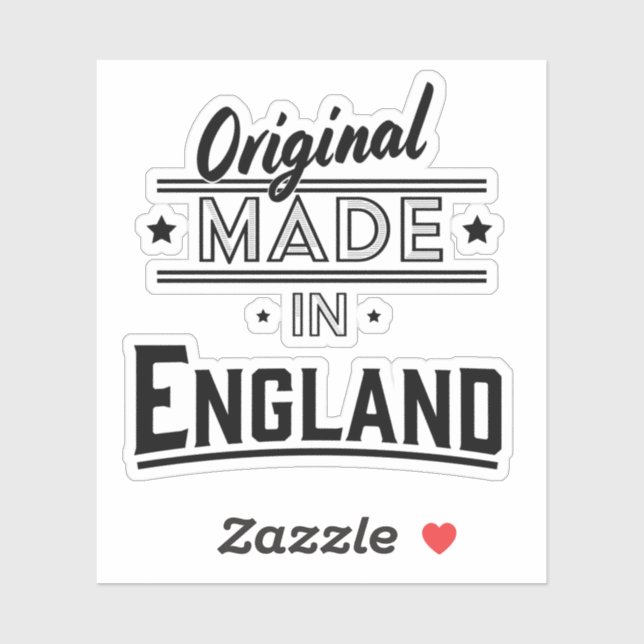 Original Made in England (Sheet)