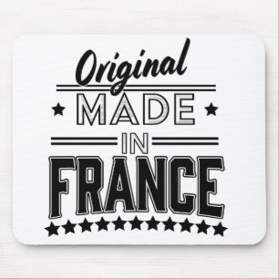 Original made in France logo Mouse Pad