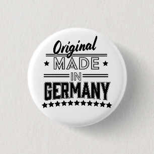 Original made in Germany 3 Cm Round Badge