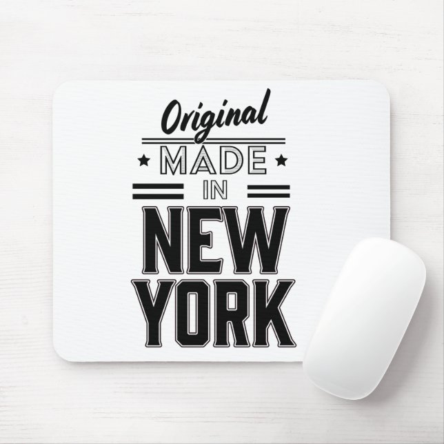 original made in New York logo Mouse Pad (With Mouse)