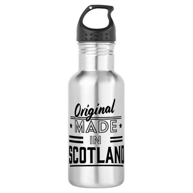 Original Made in Scotland retro logo 532 Ml Water Bottle (Front)