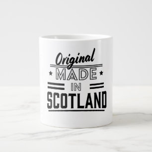 Original Made in Scotland retro logo Large Coffee Mug