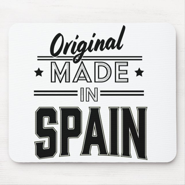 Original made in Spain Mouse Pad (Front)
