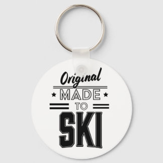 Original Made to Ski logo Key Ring
