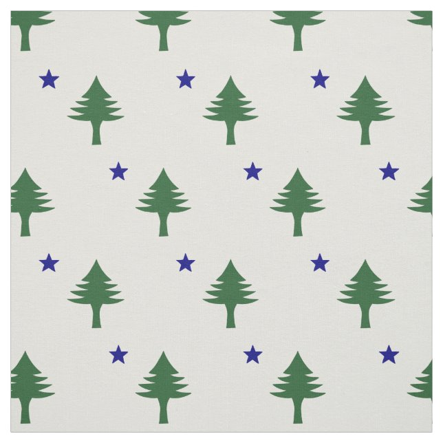 Original Maine Flag Fabric (Swatch)