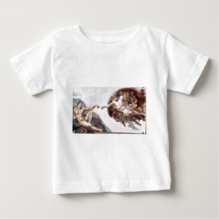Original Michelangelo paint in sistin chapel Rome Baby T-Shirt