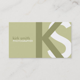 {ORIGINAL} Modern Monogram Business Cards