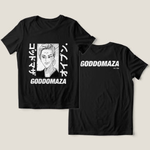 ORIGINAL MOMOKO HEAD BW WITH BOLD TEXT BLACK  Tri-Blend SHIRT