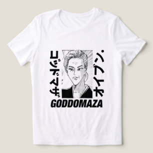 ORIGINAL MOMOKO HEAD BW WITH BOLD TEXT  Tri-Blend SHIRT