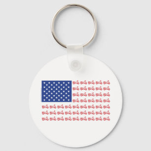 original-Motorcycle-Flag- Key Ring