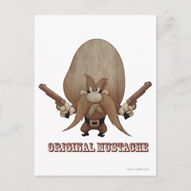 Original Moustache Postcard (Front)