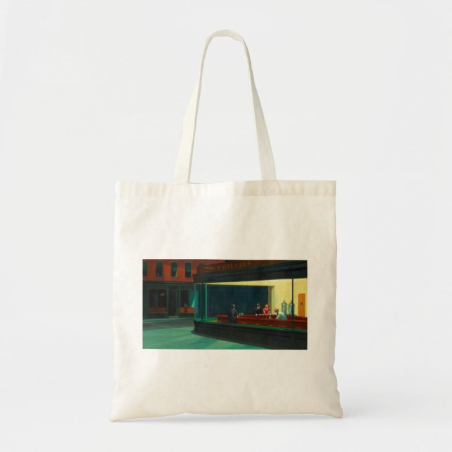 Original Nighthawks Tote Bag (Front)