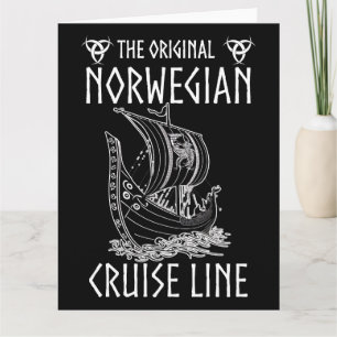 Original Norwegian Cruise Line - Nostalgic Voyage  Card