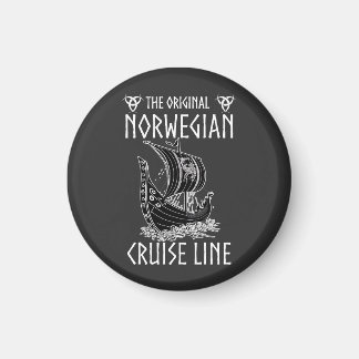 Original Norwegian Cruise Line - Nostalgic Voyage Magnet