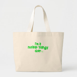 Original Nuclear Design Large Tote Bag