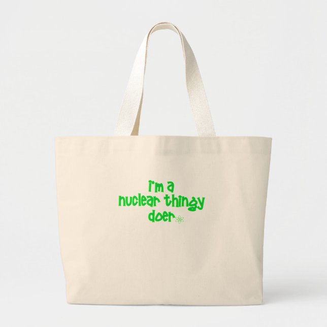Original Nuclear Design Large Tote Bag (Front)