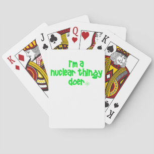 Original Nuclear Design Playing Cards