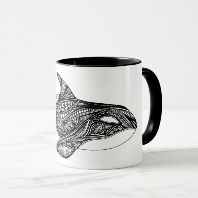 Original Orca Design Mug (Front Right)