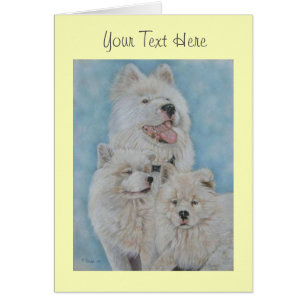 original painting of very cute dog