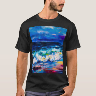 Original painting Seascape painting Modern art T-Shirt