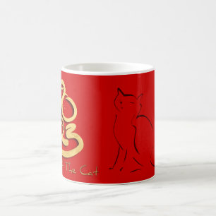 Original painting Vietnamese Cat Year 2023 Mug