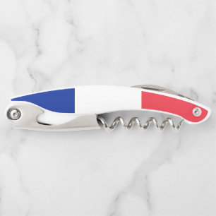 Original Patriotic National Flag of FRANCE Corkscrew