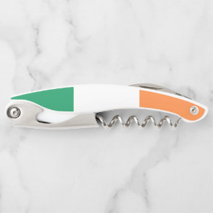 Original Patriotic National Flag of IRELAND Corkscrew