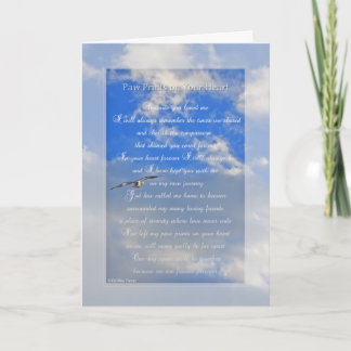 Original "Paw Prints On Your Heart" pet sympathy Card