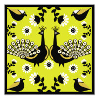 Original Peacock Art Home Decor