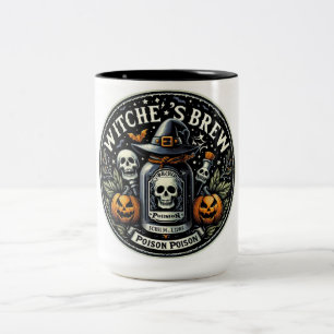 Original Poison – Gothic Witches Brew Two-Tone Coffee Mug