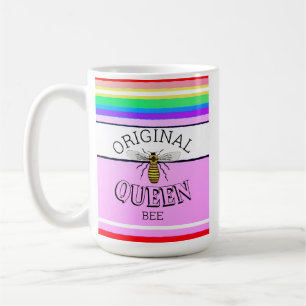 Original Queen Bee Stripes Coffee Mug