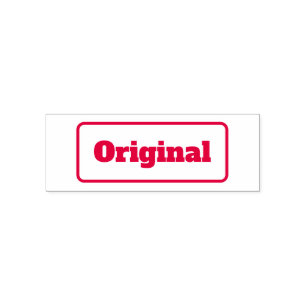Original Red Office Business Ink Stamp