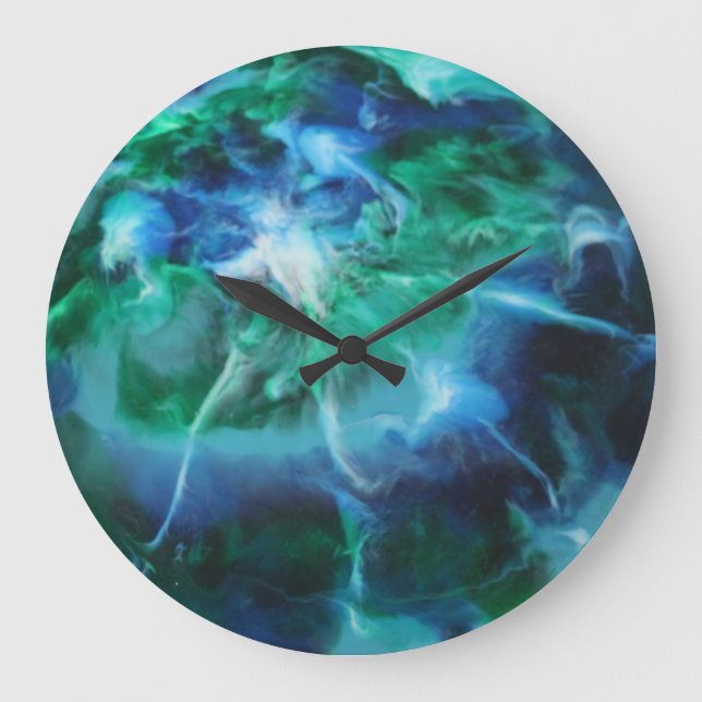 Original Resin Art Design Clock (Front)