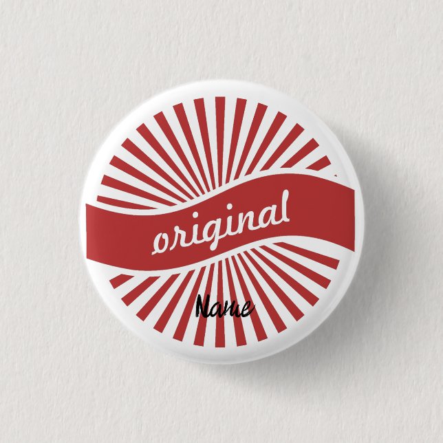 Original Sign Logo Thunder_Cove  3 Cm Round Badge (Front)