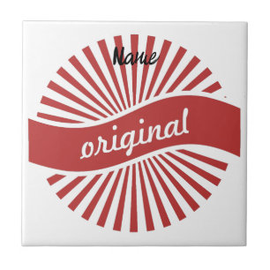 Original Sign Logo Thunder_Cove Ceramic Tile