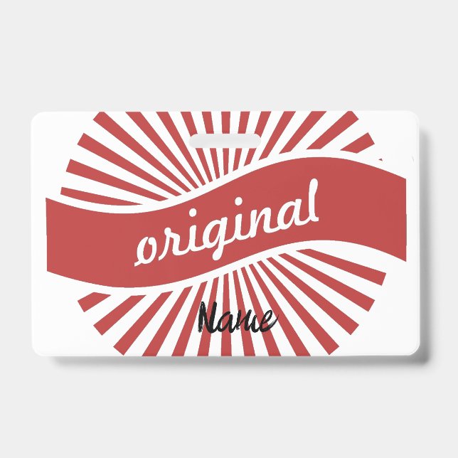 Original Sign Logo Thunder_Cove  ID Badge (Front)