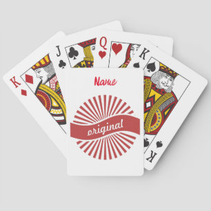 Original Sign Logo Thunder_Cove Playing Cards