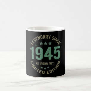 Original Since 1945 Vintage Legend Birthday Gift Coffee Mug