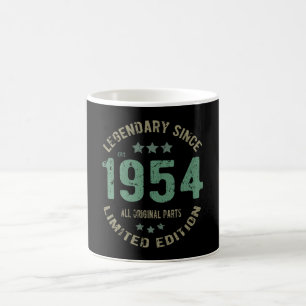 Original Since 1954 Vintage Legend Birthday Gift Coffee Mug