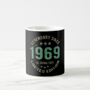 Original Since 1969 Vintage Legend Birthday Gift Coffee Mug