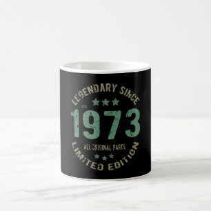 Original Since 1973 Vintage Legend Birthday Gift Coffee Mug