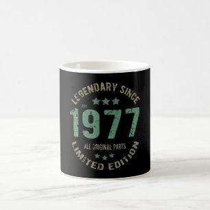 Original Since 1977 Vintage Legend Birthday Gift Coffee Mug