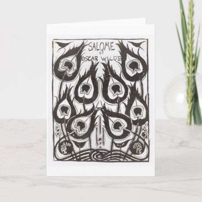 Original sketch for the cover of 'Salome' by Oscar Card (Front)