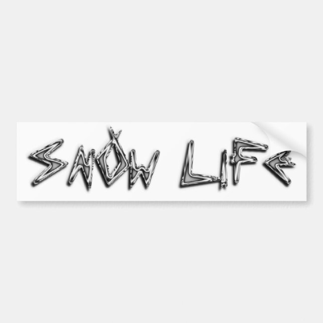 Original SnOw LiFe sticker (Front)