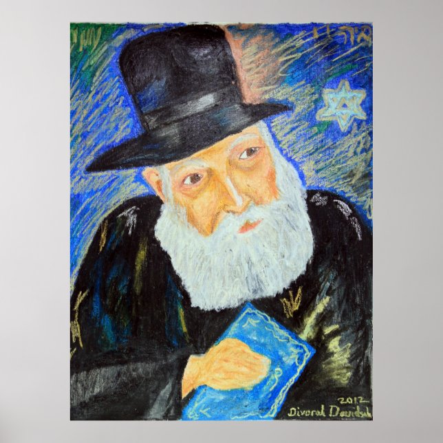 ORIGINAL SOLD - POSTERS - REBBE'S WORLD - DEBBIE D (Front)
