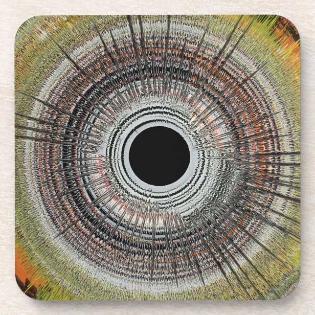 Original spin art coaster (Front)